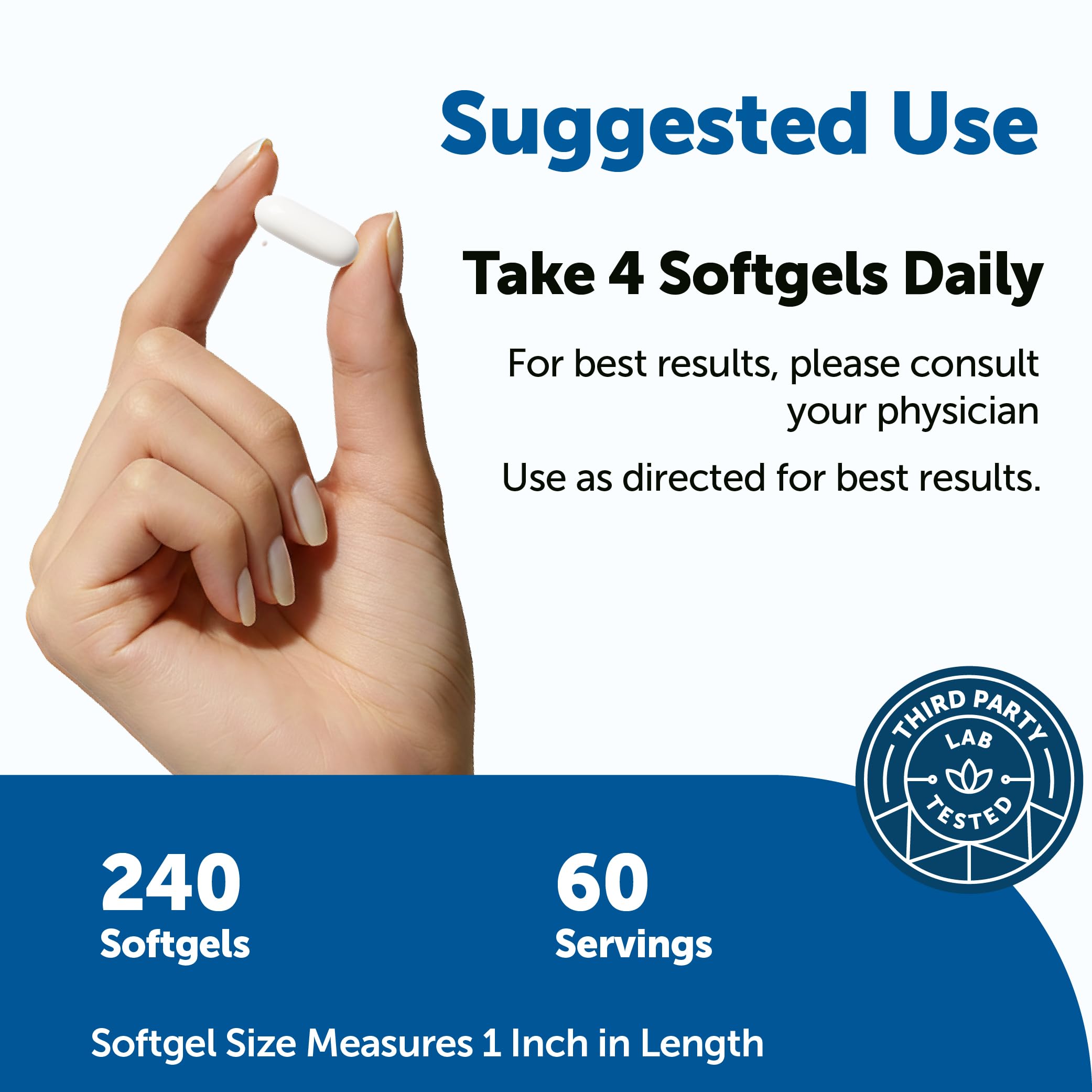 Micro Ingredients Acetyl L-Carnitine softgel close-up