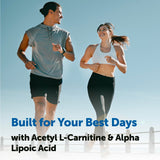 Micro Ingredients Acetyl L-Carnitine softgels in hand