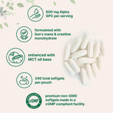 Micro Ingredients Alpha GPC Softgels 600mg packaging