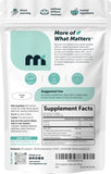 Micro Ingredients Alpha GPC Softgels 600mg side view