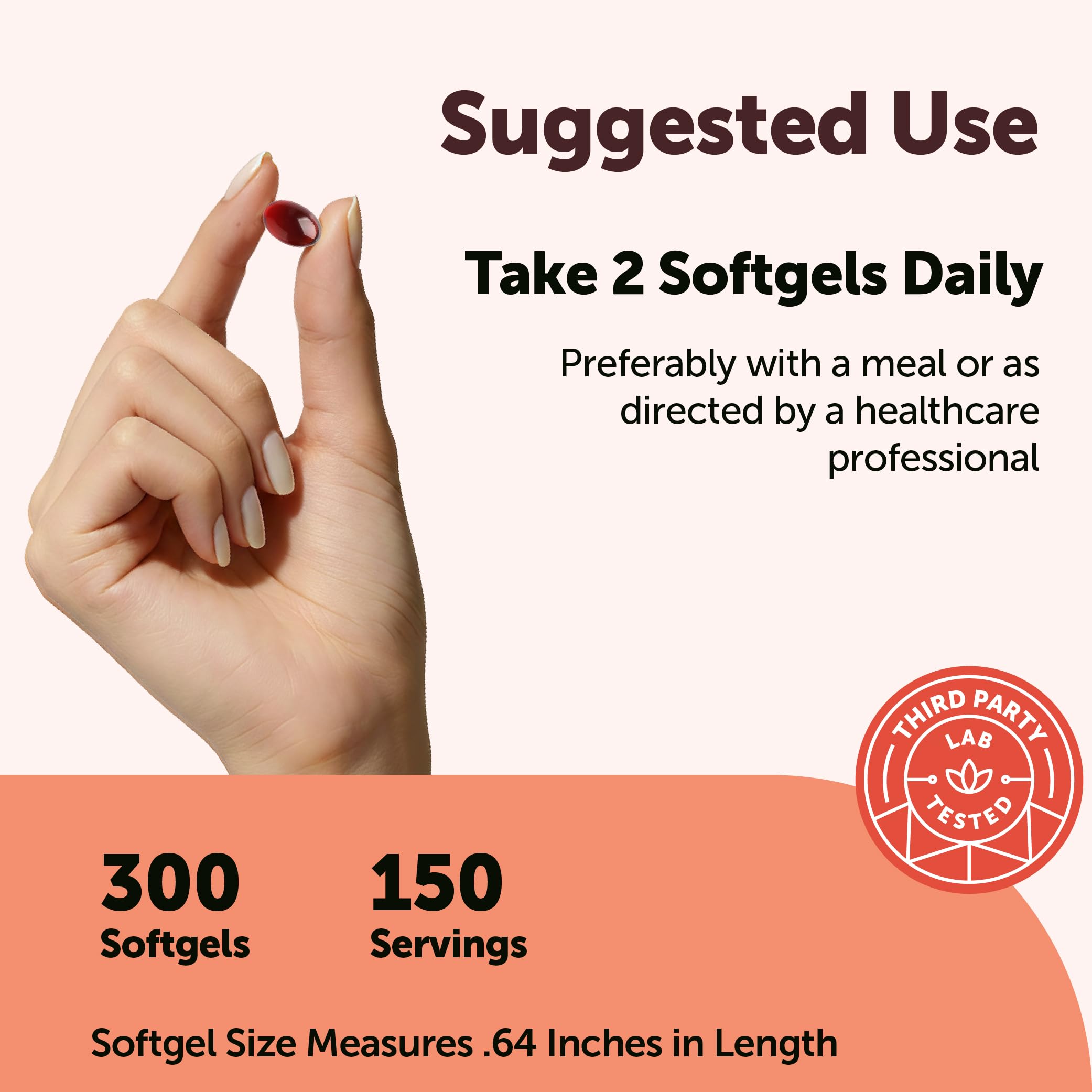 Micro Ingredients Antarctic Krill Oil 1000mg softgel with nutritional information