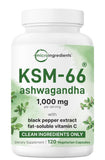 Micro Ingredients Ashwagandha KSM-66 1000mg supplement bottle front view