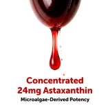 Micro Ingredients Astaxanthin 24mg Softgels side view