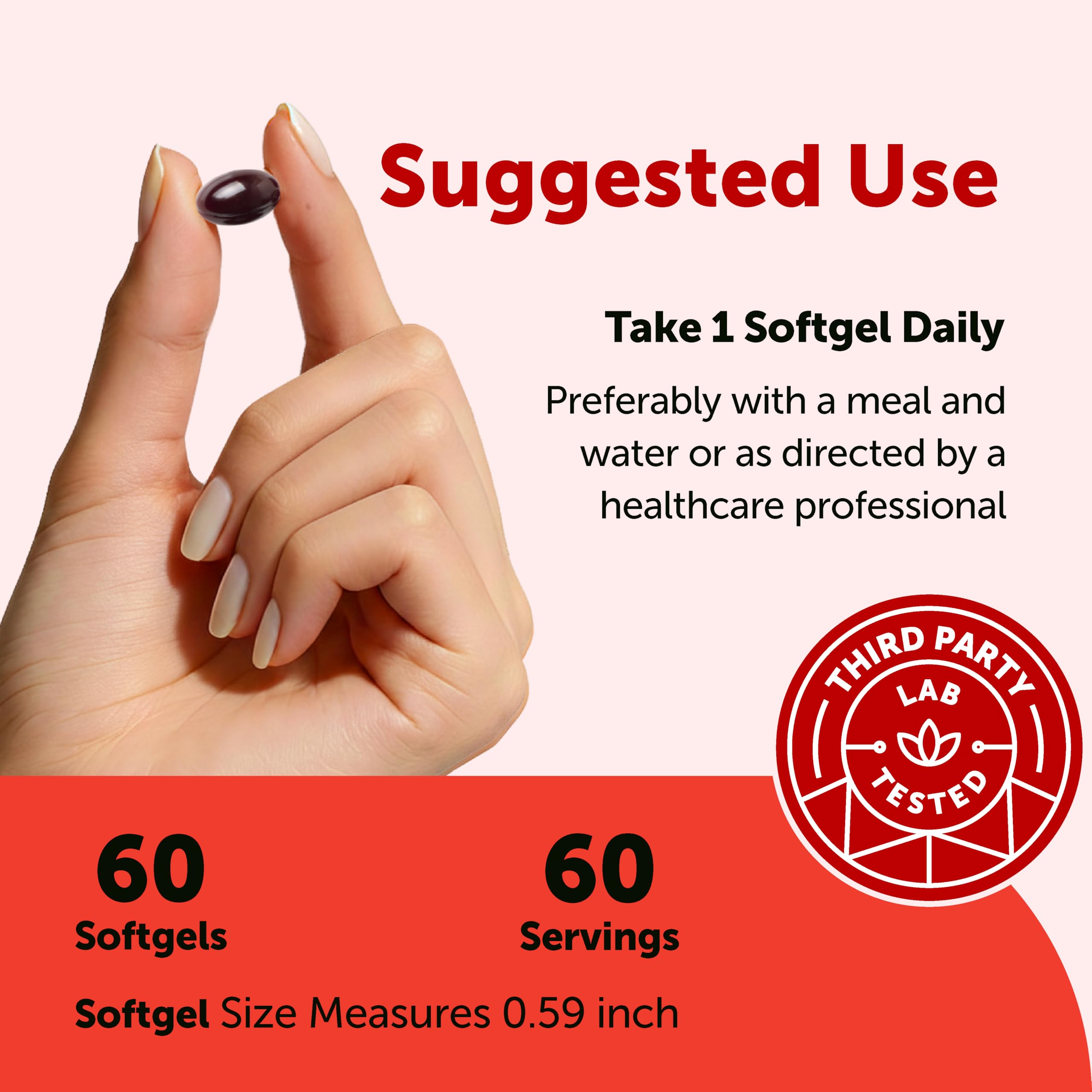 Micro Ingredients Astaxanthin softgels with MCT oil