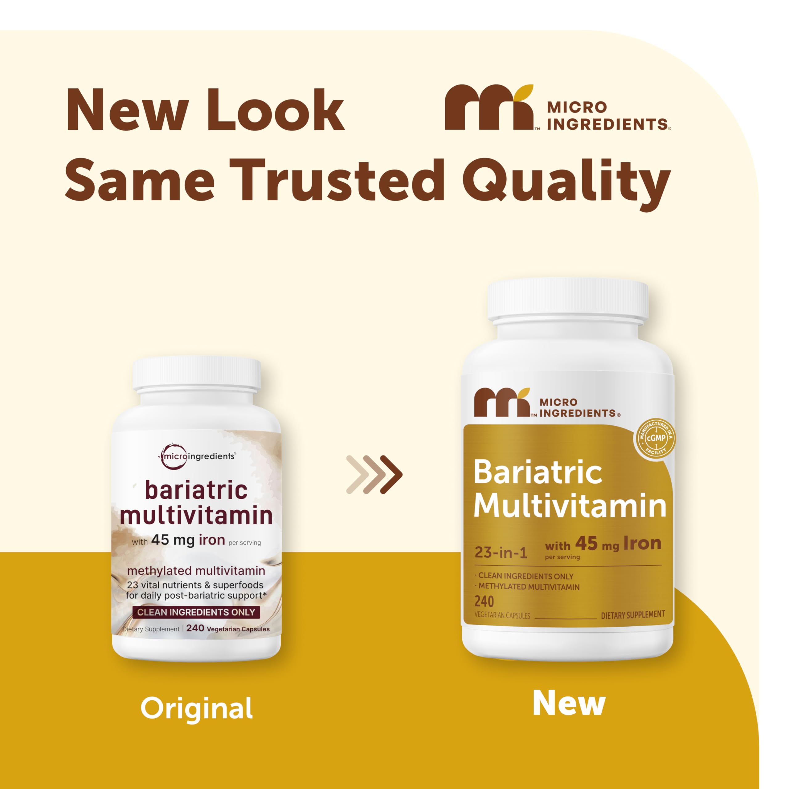Micro Ingredients Bariatric Multivitamin ingredients list