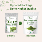 Micro Ingredients Barley Grass Powder 16oz scoop size of 3g