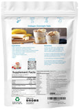 Micro Ingredients Bovine Collagen Peptide Powder 1lb back view with nutritional information