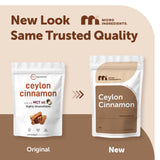 Micro Ingredients Ceylon Cinnamon Softgels packaging side view