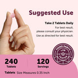Micro Ingredients Chewable Vitamin B12 5000mcg strawberry flavour tablet close-up