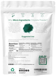 Micro Ingredients Chlorella Powder packaging side view
