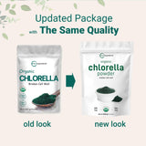Micro Ingredients Chlorella Powder scoop showing powder