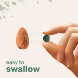 Micro Ingredients Chlorella Tablets with green leaves