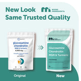 Micro Ingredients Chondroitin 300 bisected tablets back view