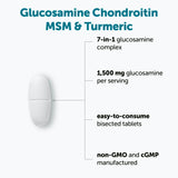 Micro Ingredients Chondroitin 300 bisected tablets side view