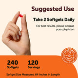 Micro Ingredients CoQ10 Softgels 200mg close-up of softgel