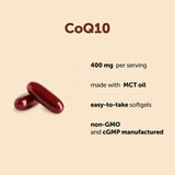 Micro Ingredients CoQ10 Softgels with coconut-derived MCT oil
