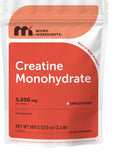 Micro Ingredients Creatine Monohydrate Powder 499g front view