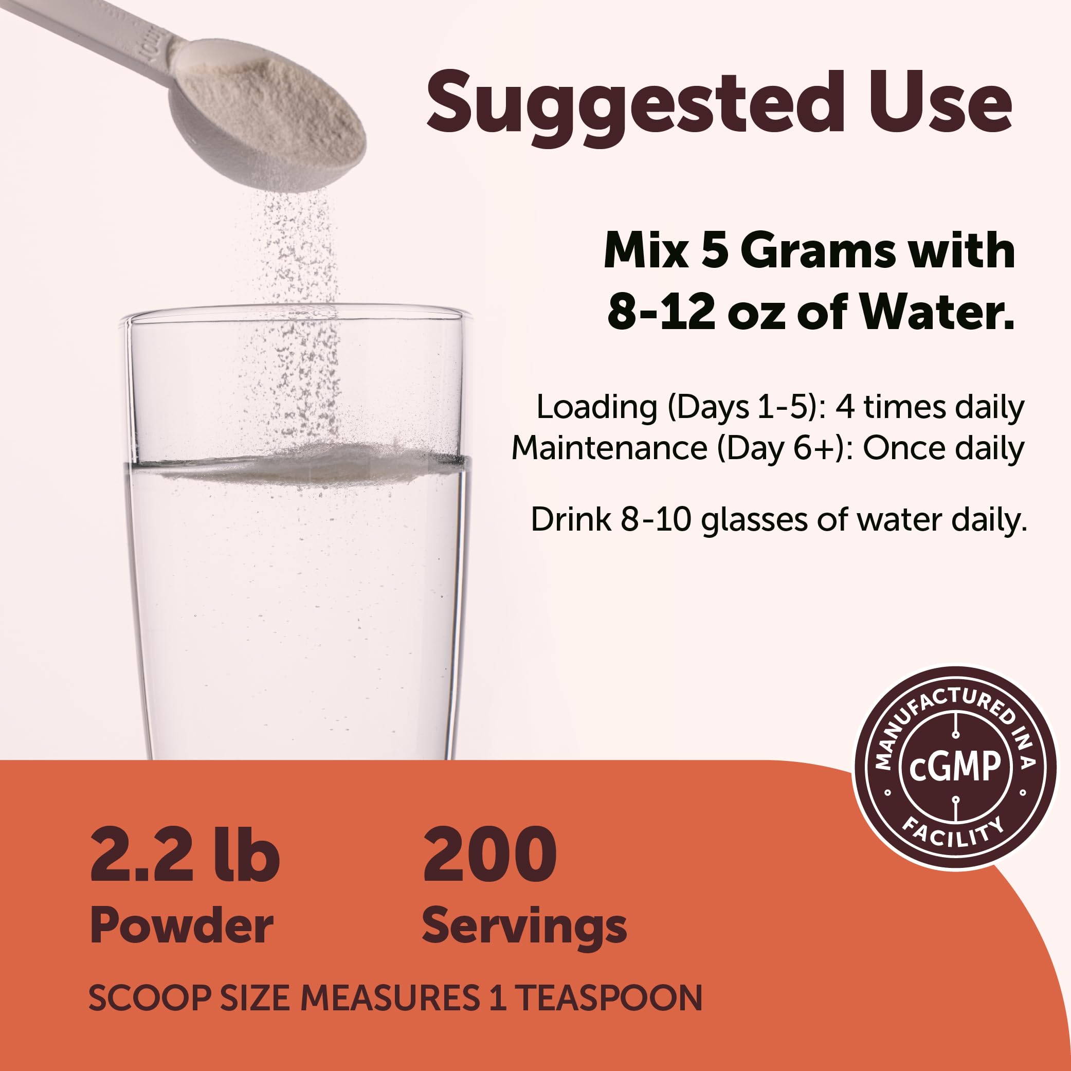 Micro Ingredients Creatine Monohydrate Powder scoop included