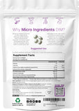 Micro Ingredients DIM+ Softgels showing 240 count
