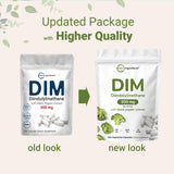 Micro Ingredients DIM Supplement vegetarian capsules close-up