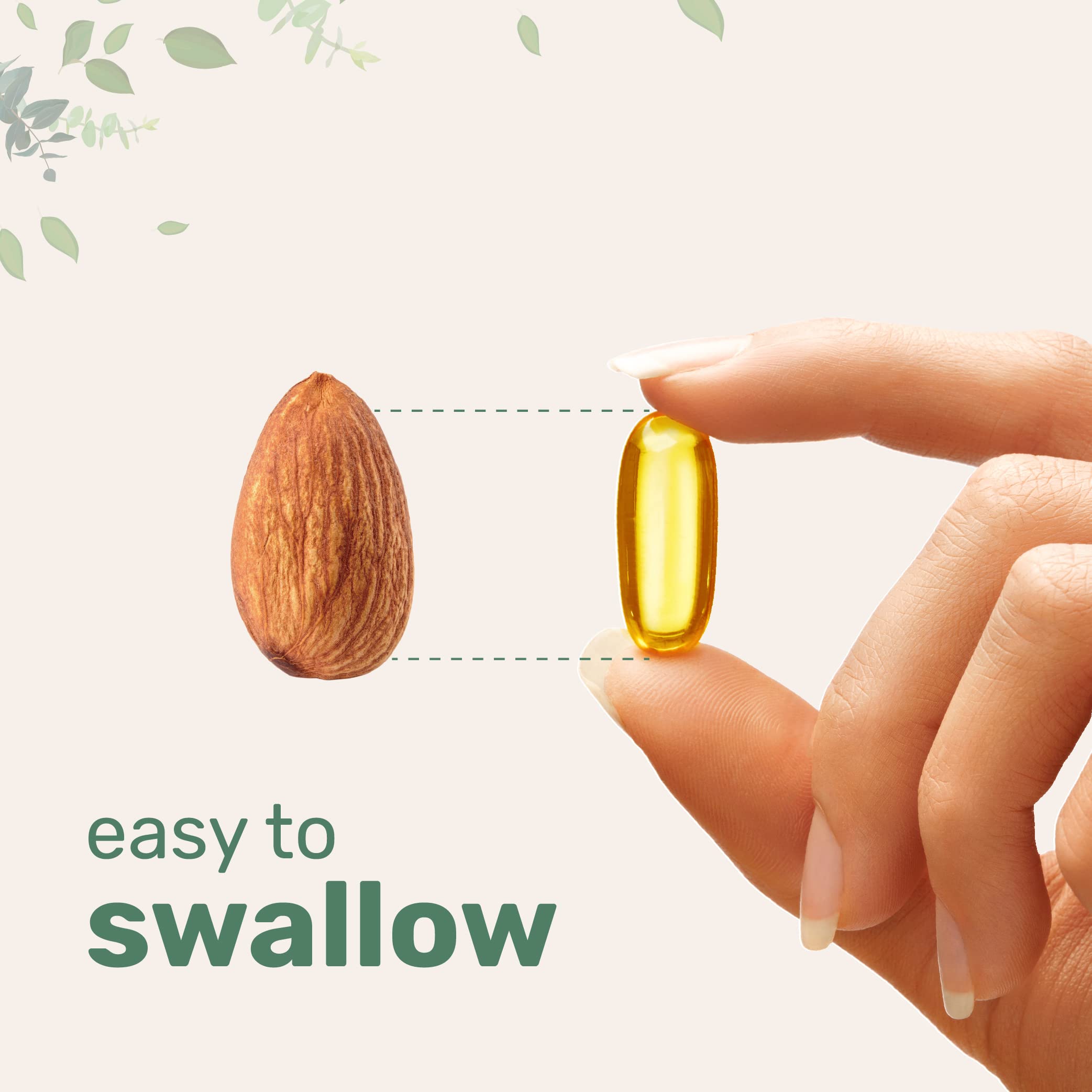 Micro Ingredients Flaxseed Oil capsules in a glass