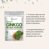 Micro Ingredients Ginkgo Biloba Extract powder scoop included