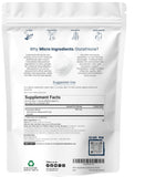 Micro Ingredients Glutathione Powder packaging side view