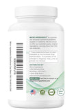 Micro Ingredients Glutathione Supplement bottle back view