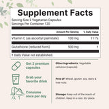 Micro Ingredients Glutathione Supplement capsules close-up