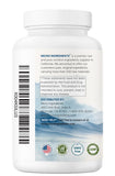 Micro Ingredients Glycine Veggie Capsules displayed with other supplements