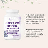 Micro Ingredients Grape Seed Extract with other herbal supplements
