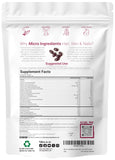 Micro Ingredients Hair, Skin & Nails Softgel Supplement side view showing softgels