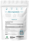 Micro Ingredients HMB Softgels side view showing softgel size