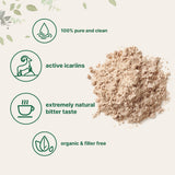 Micro Ingredients Horny Goat Weed Powder in a bowl