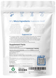 Micro Ingredients Hyaluronic Acid Powder 50g packaging details