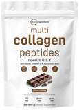 Micro Ingredients Hydrolyzed Collagen Peptides Powder 907g front view