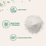 Micro Ingredients L Glutamine Powder in a smoothie