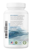 Micro Ingredients L-Lysine Hydrochloride 300 veggie capsules side view