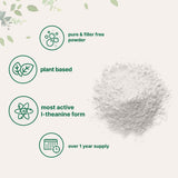 Micro Ingredients L-Theanine Powder in a smoothie
