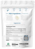 Micro Ingredients L-Theanine softgel pouch with 400 count