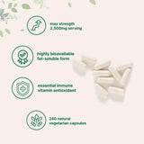 Micro Ingredients Liposomal Vitamin C capsules close-up