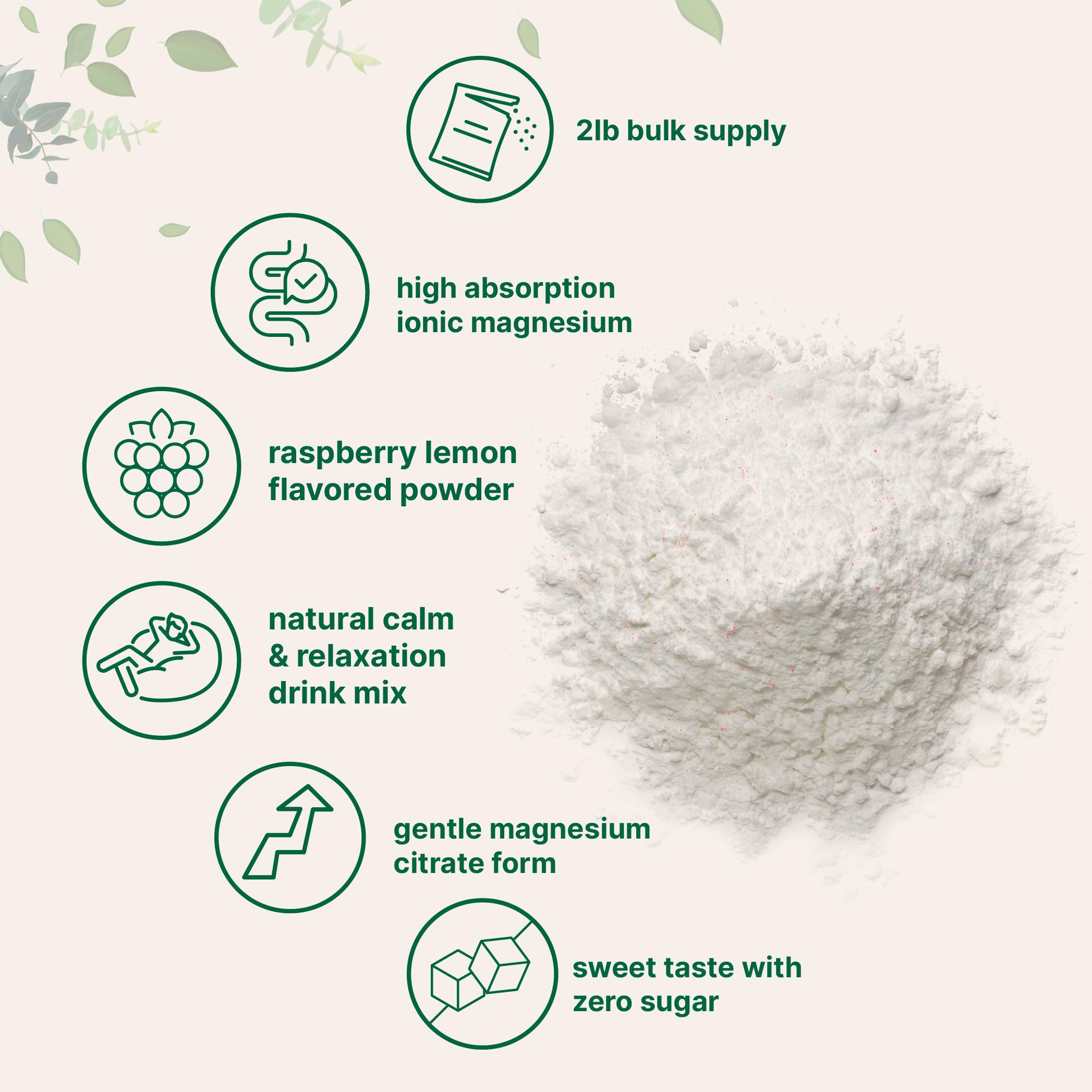 Micro Ingredients Magnesium Citrate Powder 921g mixed in water