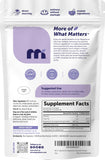 Micro Ingredients Magnesium Glycinate softgels on a wooden table