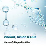 Micro Ingredients Marine Collagen Peptide Powder in a glass of water