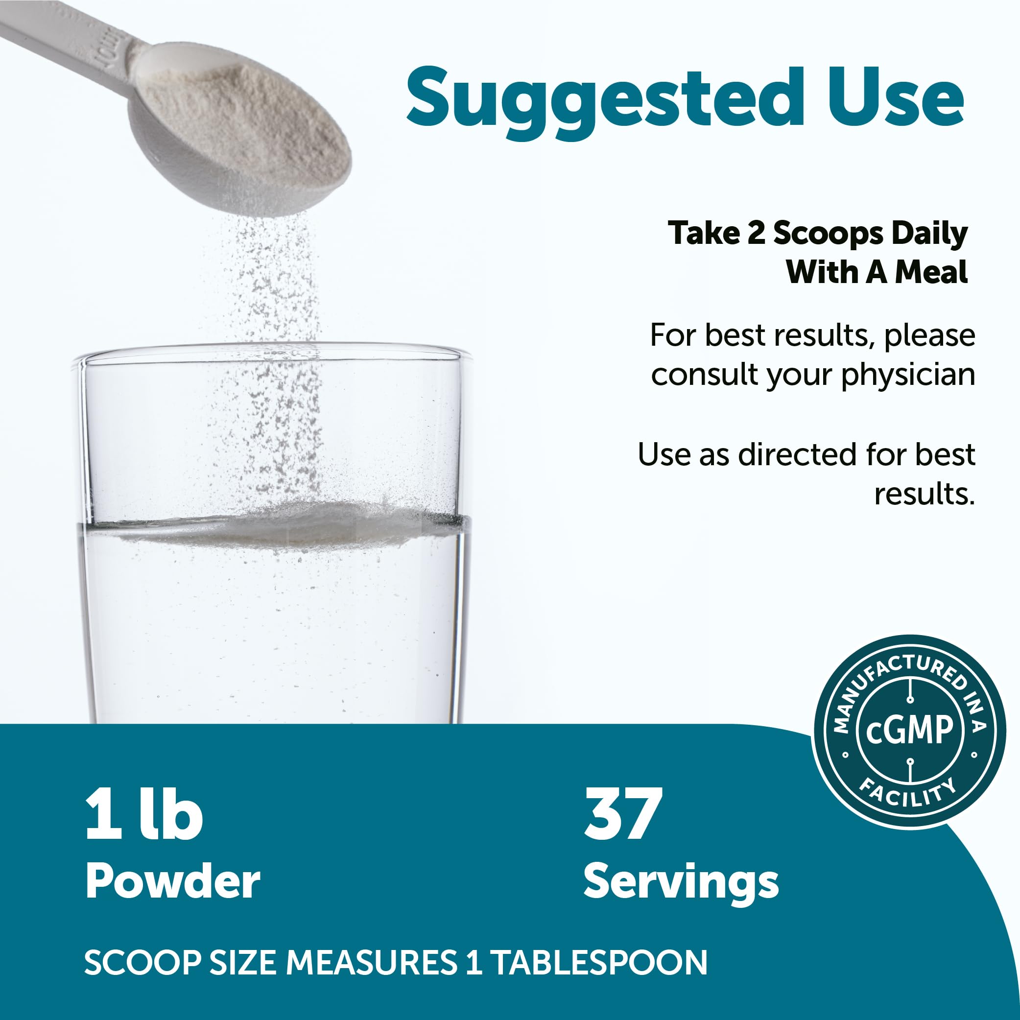 Micro Ingredients Marine Collagen Peptide Powder mixed in a smoothie
