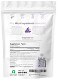 Micro Ingredients Melatonin 10mg fast dissolve tablet side view