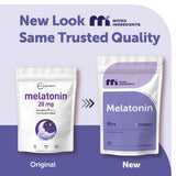 Micro Ingredients Melatonin 20mg Strawberry Tablets back view