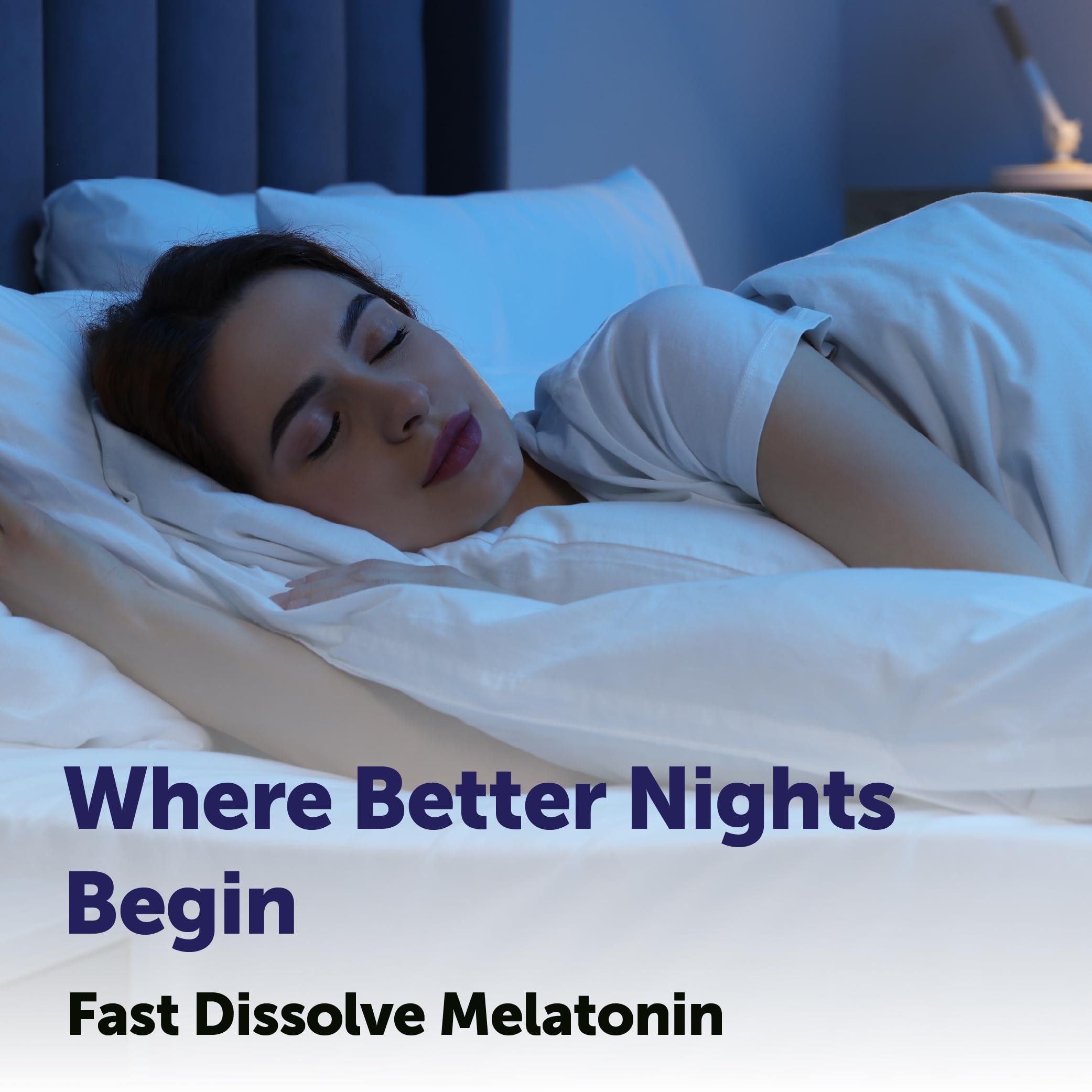 Micro Ingredients Melatonin 20mg Strawberry Tablets with a tablet close-up