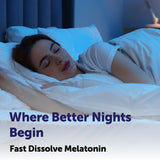 Micro Ingredients Melatonin 20mg Strawberry Tablets with a tablet close-up