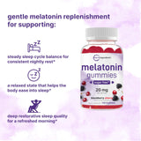 Micro Ingredients Melatonin Gummies packaging side view